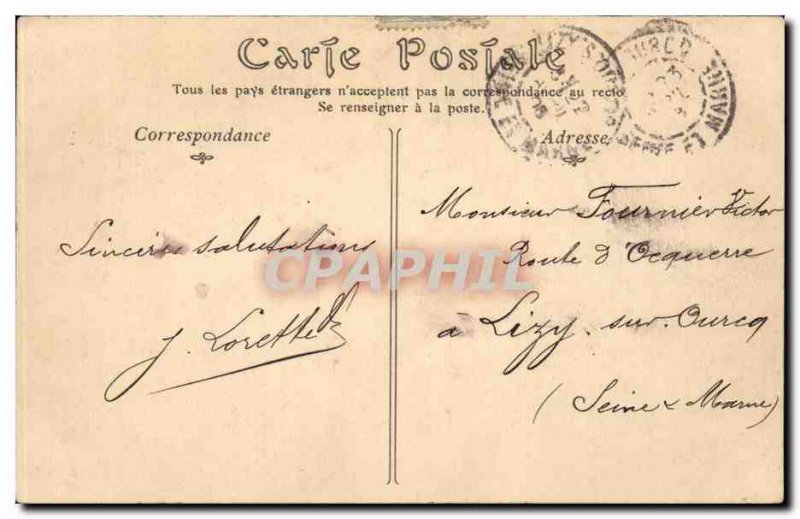 Old Postcard Thiers The valley of Margeride