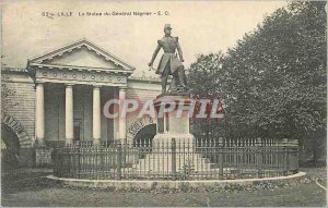 Old Postcard Lille Statue of General Negrier E C