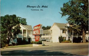 Shangri-La Motel Tuscaloosa AL Postcard PC413