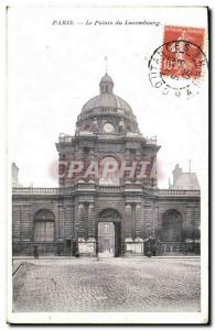 Old Postcard Paris Palais du Luxembourg