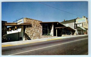 ELY, Minnesota MN ~ Advertising CANADIAN WATERS Canoe Outfitters 1960s Postcard 