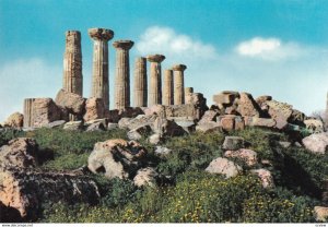 RP; AGRIGENTO, Sicilia, Italy, 1930-1940s; Temple Of Hercules