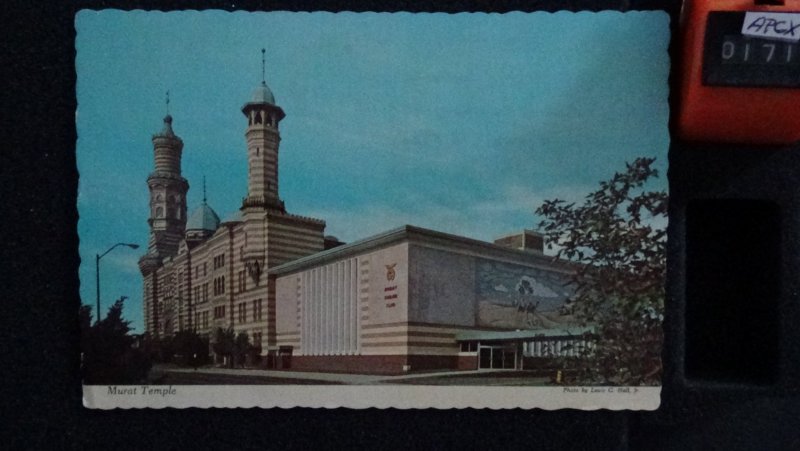 Continental Murat Temple Downtown Indianapolis Indiana Posted Danville 1975