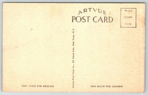 Twin Pine Cabins  Norridgewock    Maine  Postcard