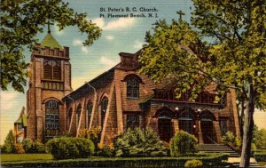 New Jersey Point Pleasant Beach St Peter's Roman Catholic Church 1949