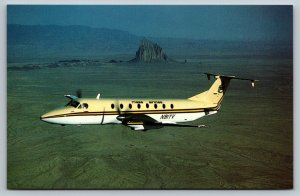 VIntage Airline Airplane Postcard - Mesa Airlines - Beech 1900C-1