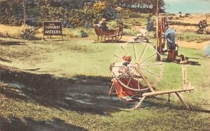 North View of the Conquest Antique Shop Chatham Port, Massachusetts Postcard