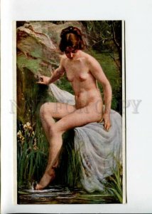 3171190 Nude NYMPH Flower IRIS by GRENOUILLOUX old LAPINA Salon