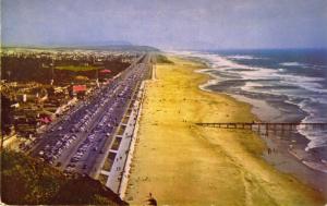 Ocean Beach ~ San Francisco SF California CA Vintage Postcard