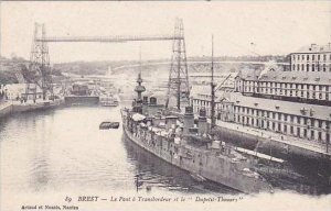 France Brest Le Pont a Transbordeur et le Dupetit-Thouars