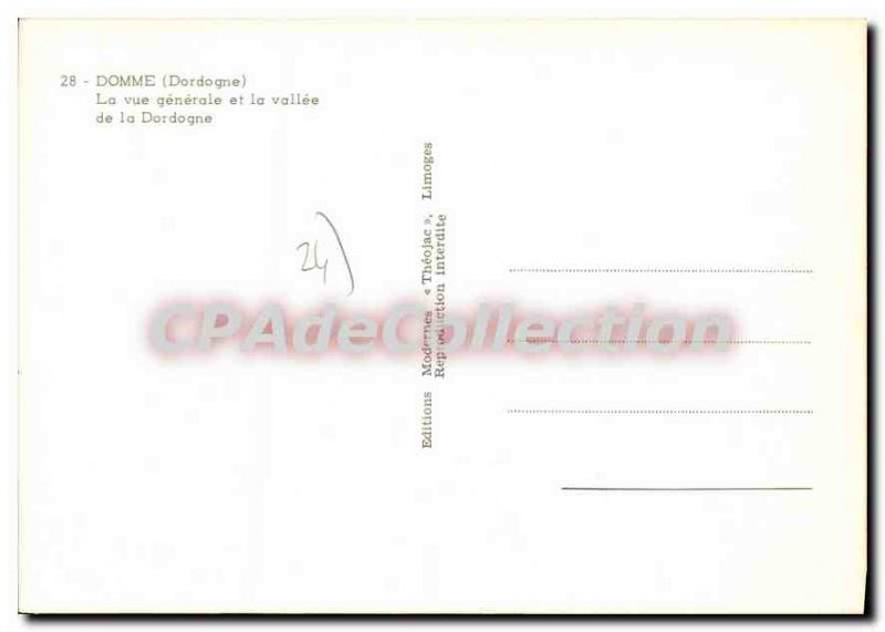 Postcard Modern Domme Gnrale view