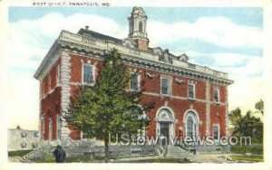 Post Office in Annapolis, Maryland