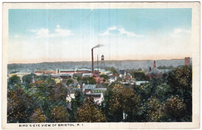 Bird's Eye View Of Bristol, R. I.