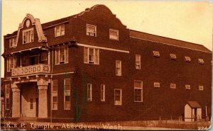 Postcard K. & P. Temple in Aberdeen, Washington~132217