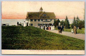 K32/ Rochester New York Postcard c1910 Pavilion at Sea Breeze 588