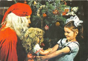 uk41022 christmas greetings santa claus xmas father christmas