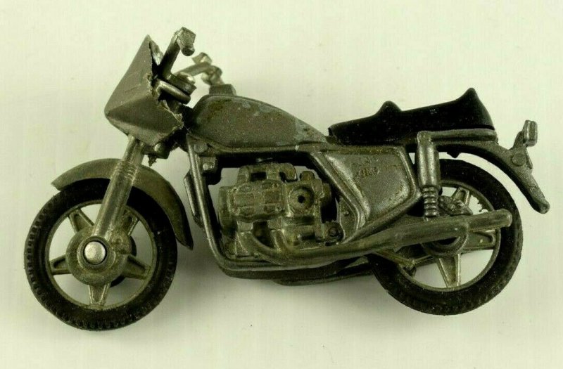 1981 Zima Honda Toy Die Cast Toy Motorcycle Hong Kong 