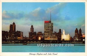 Chicago Skyline & Lake - Illinois IL