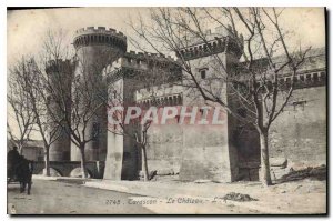 Old Postcard Tarascon Chateau