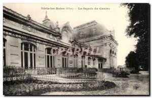 Old Postcard Neris Les Bains Du Casino Facade