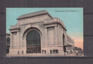 LOUISIANA, NEW ORLEANS, FRISCO DEPOT, c1910 ppc., unused.