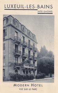 Luxeuil Les Bains Belgium Sur Le Parc Haute Sagne 1940s Ephemera