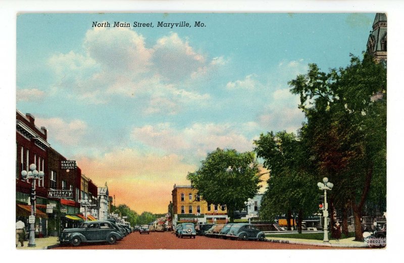 MO - Maryville. North Main Street
