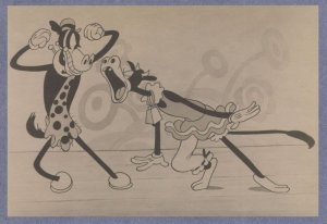 Orphans Benefit Goofy Walt Disney 1934 Cartoon Still Postcard