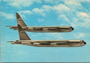 Boeing B-52 Long Range Bomber Aircraft Vintage Postcard BS20