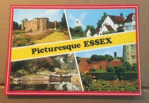 UNUSED POSTCARD - PICTURESQUE ESSEX, ENGLAND