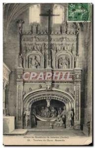 Solesmes - Benedictine Abbey - Tomb of Christ - Old Postcard