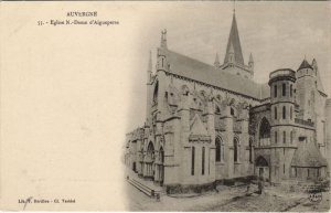 CPA AIGUEPERSE Eglise Notre-Dame (1254195)
