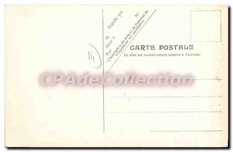 Old Postcard Trouville Beach