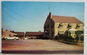 Winchester Virginia Travelers Motor Court US Highway 11 1950s Cars Postcard Q16