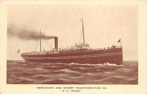 S S Essex Merchant & Miners Transportation CO Ship Line Ship 
