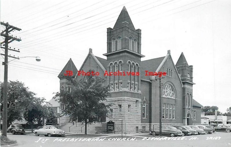 IA, Estherville, Iowa, RPPC, First Presbyterian Church, Cook Photo No 3A187