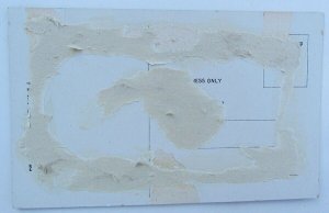 VINTAGE POSTCARD ELIZABETH NJ STREET SCENE TROLLEY railroad railway signs