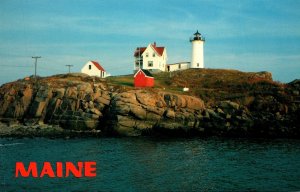 Maine York Cape Neddick Nubble Lighthouse