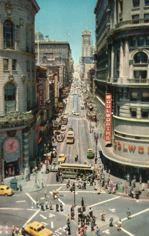 17097 Powell Street Cable Car Turntable, San Francisco, California