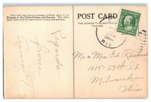 New Mud Creek Bridge, Winneconne, WI Postcard *7H12