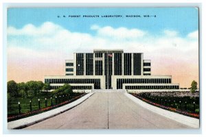 Us Forest Products Laboratory Madison WI Wisconsin Postcard (AN20)