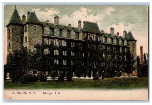 c1905's Morgan Hall Building View Ground Cleaning Auburn New York NY Postcard 