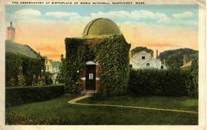 MA - Nantucket. The Observatory at Maria Mitchell Birthplace