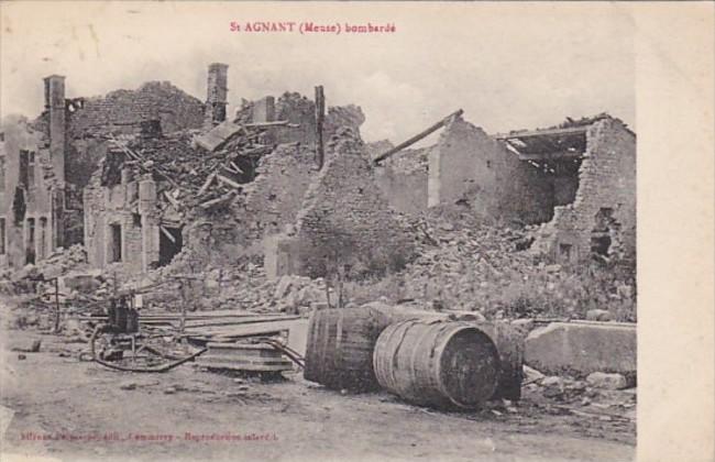 France Meuse St Agnant Bombarde