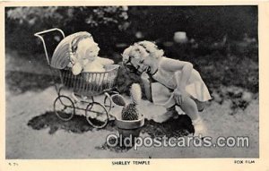 Child Actress Shirley Temple Unused corners are square, card does not lay fla...