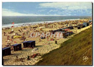 Postcard Modern Mimizan Landes General view South Beach