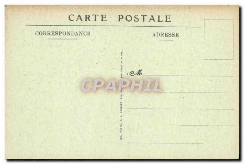 Old Postcard Paris Hotel Des coins Workshop medals