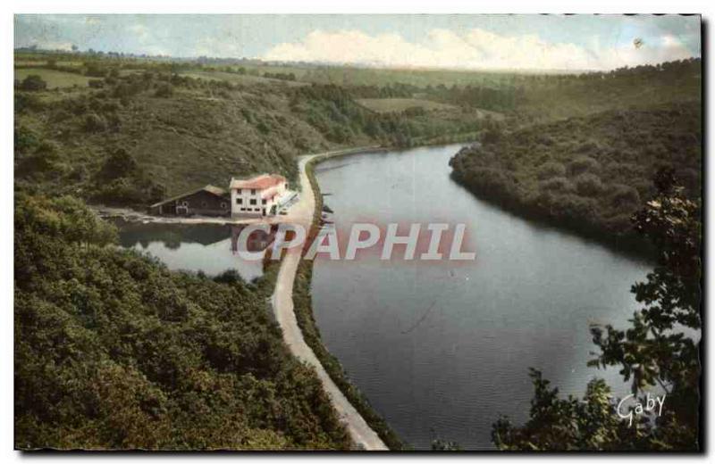 Postcard Modern Chantonnay Le Moulin Neuf and Lac Paradis des Pecheurs Hotel ...