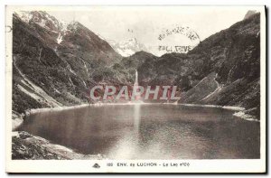 Postcard Old Surroundings of Luchon Lake d & # 39Oo