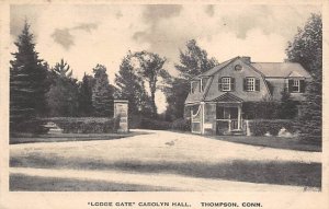 Lodge Gate Carolyn Hall  - Thompson, Connecticut CT